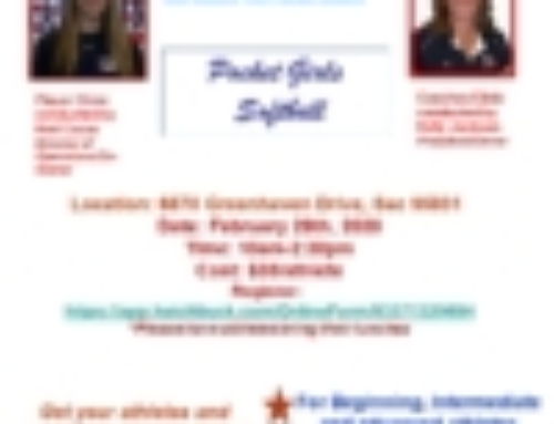 Pocket Girls Softball Clinic!!